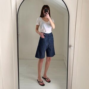 G-Star Raw C-Staq Boyfriend Shorts in Dark Blue NWT